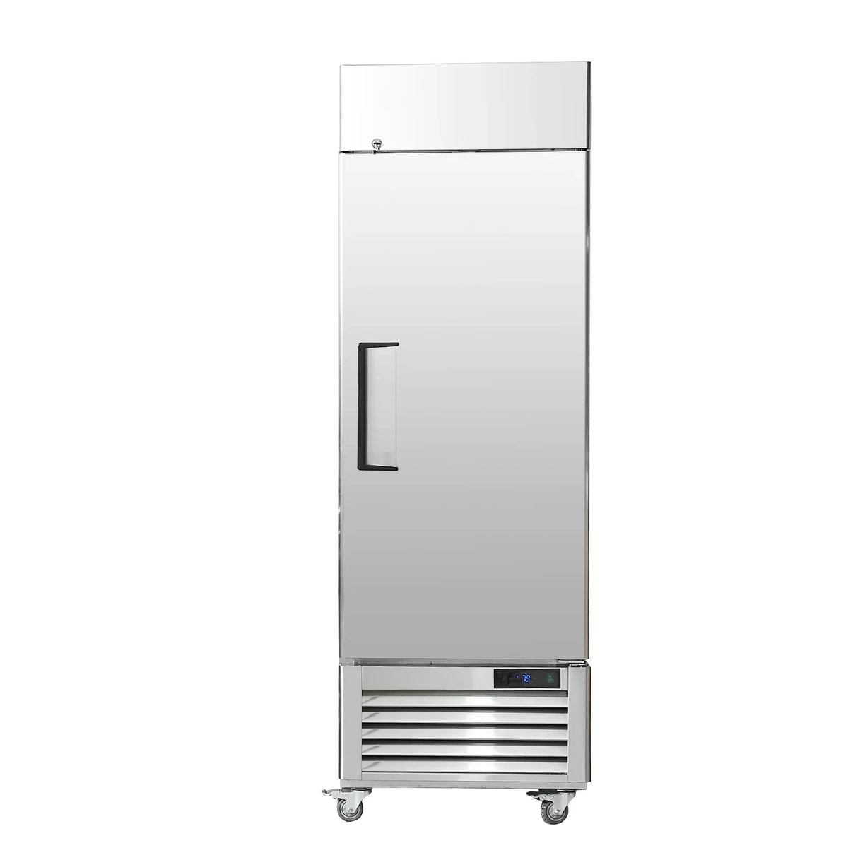 SKYSHALO Commercial Reach-In Upright Freezer 19.32 Cu.ft 1 Door 4 Shelves