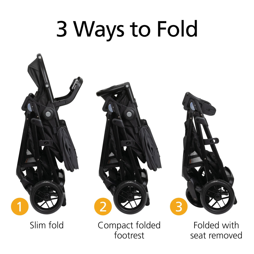 Safety 1st Grow And Go Sprint Modular Travel System Stroller With Rear-Facing Infant Car Seat - Bluestone