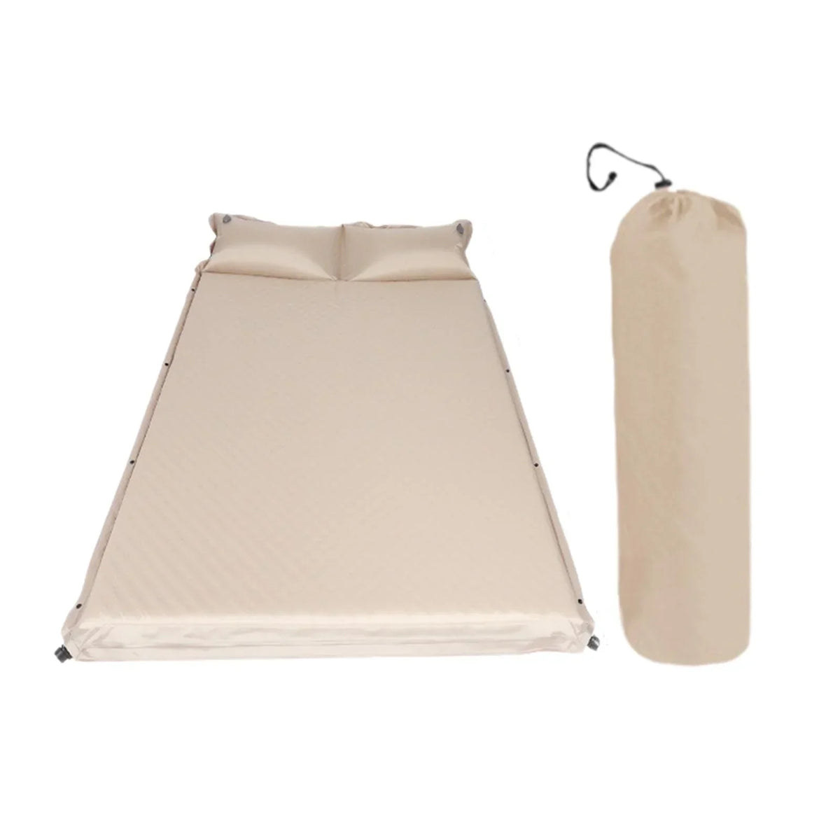 simhoa Automatic Inflatable Camping Sleeping Pad With Built-In Pump, Double