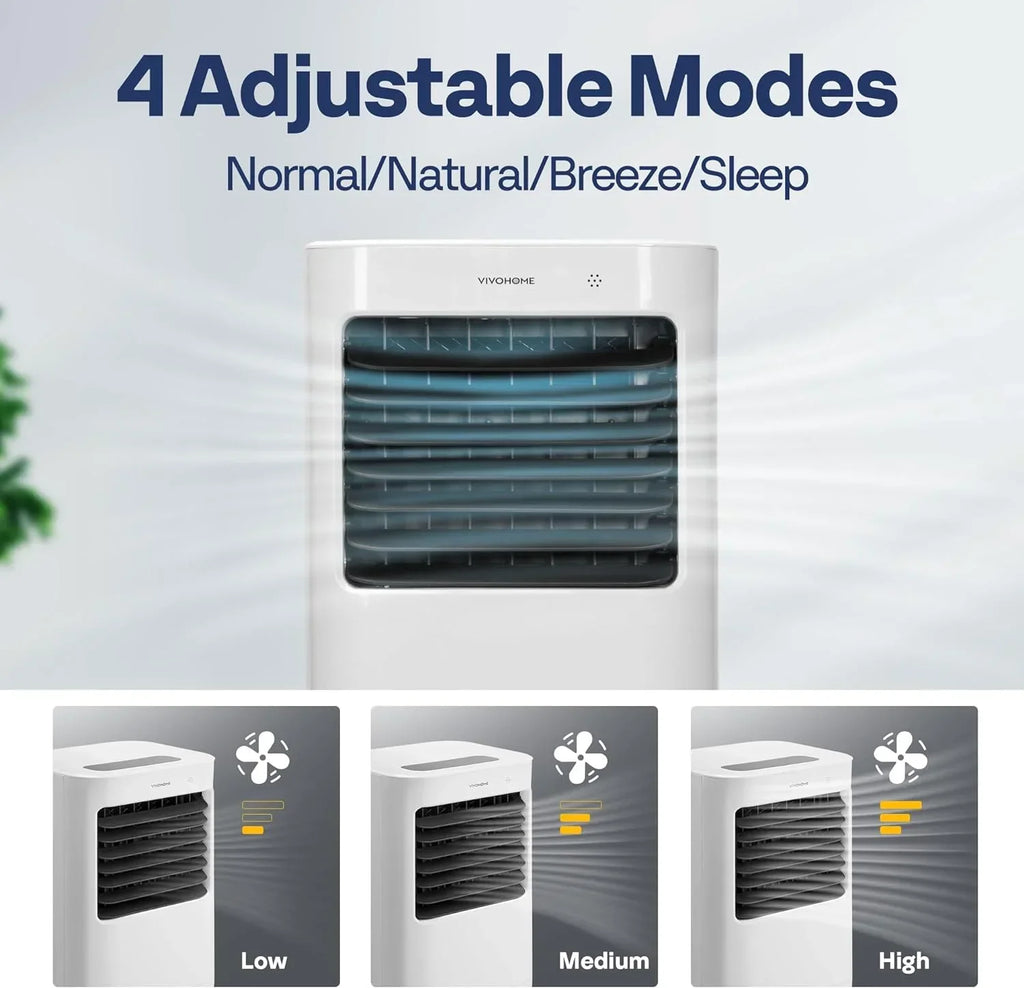 SPECSTAR Evaporative Air Cooler 600CFM 5.3 Gal Water Tank - LED Display and Remote Control