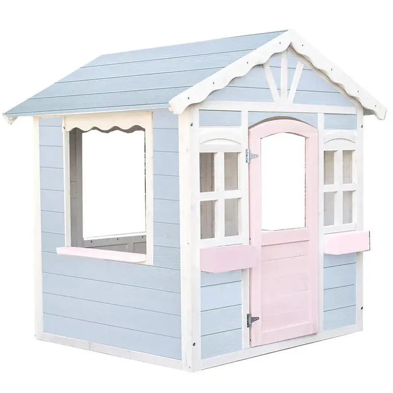 ROVO KIDS DIY Timber Playhouse - Natural Finish