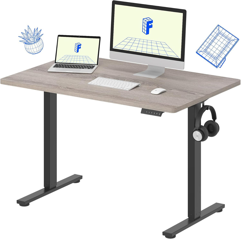 FLEXISPOT Electric Standing Desk With Whole-Piece Desktop - EN1