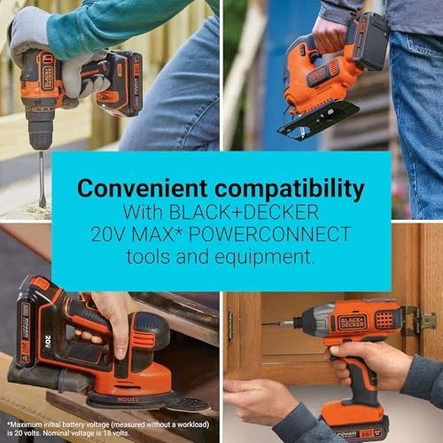 BLACK+DECKER 20V Lithium Ion Battery 2 Ah - LBXR2020-OPE