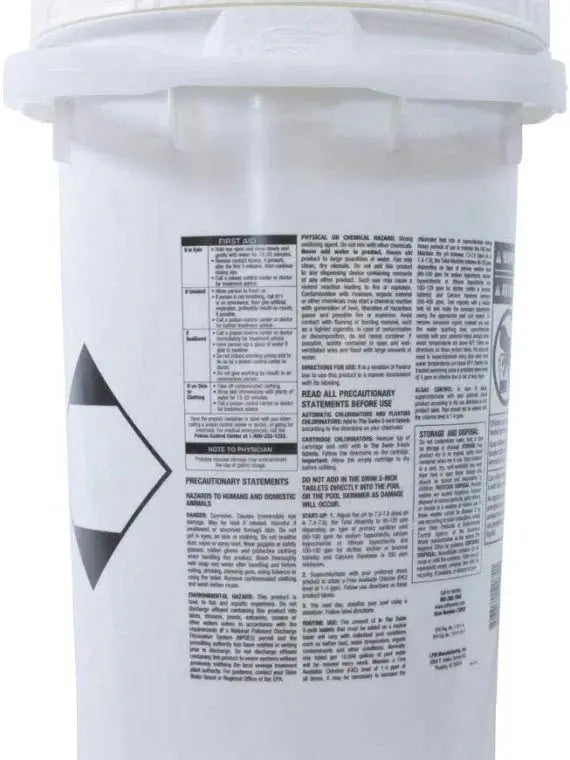 In The Swim 3 Inch Slow-Dissolve Pool Chlorine Tablets 50 lb Bulk Pack - C3050