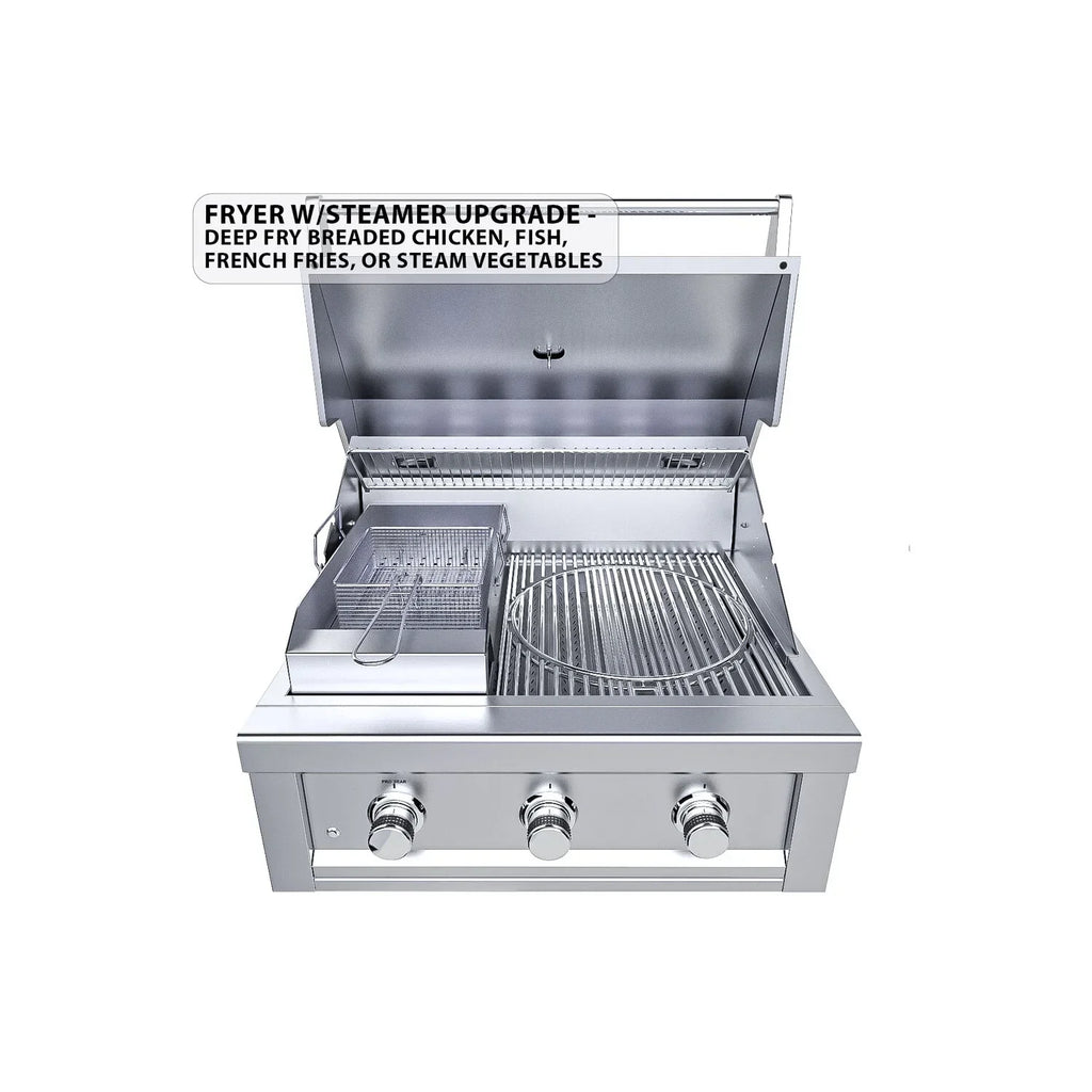 Ruby 3 Burner Pro-Sear 30in Natural Gas Grill