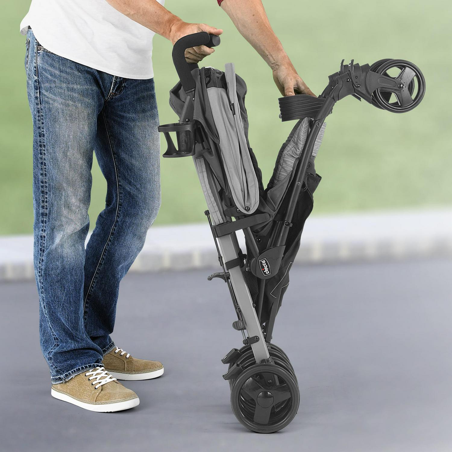Chicco Liteway Lightweight Stroller, Moon Grey - 00079562770070