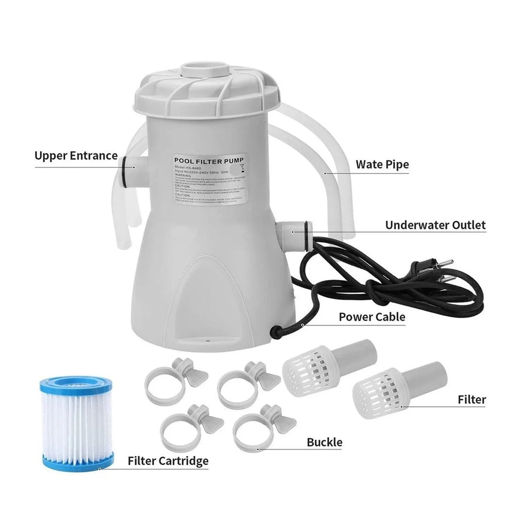 Above Ground Pool Filter Pump - 110V-120V