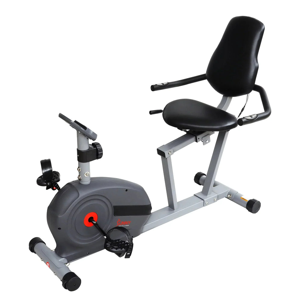 Sunny Health & Fitness Essential Interactive Series Recumbent Bike - SF-RB422903