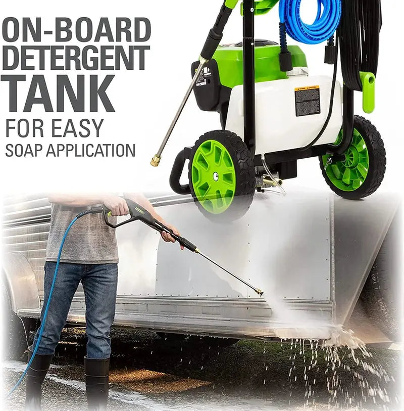 Greenworks Brushless Electric Pressure Washer 2300 PSI 14 Amp 2.3 GPM - GPW2300
