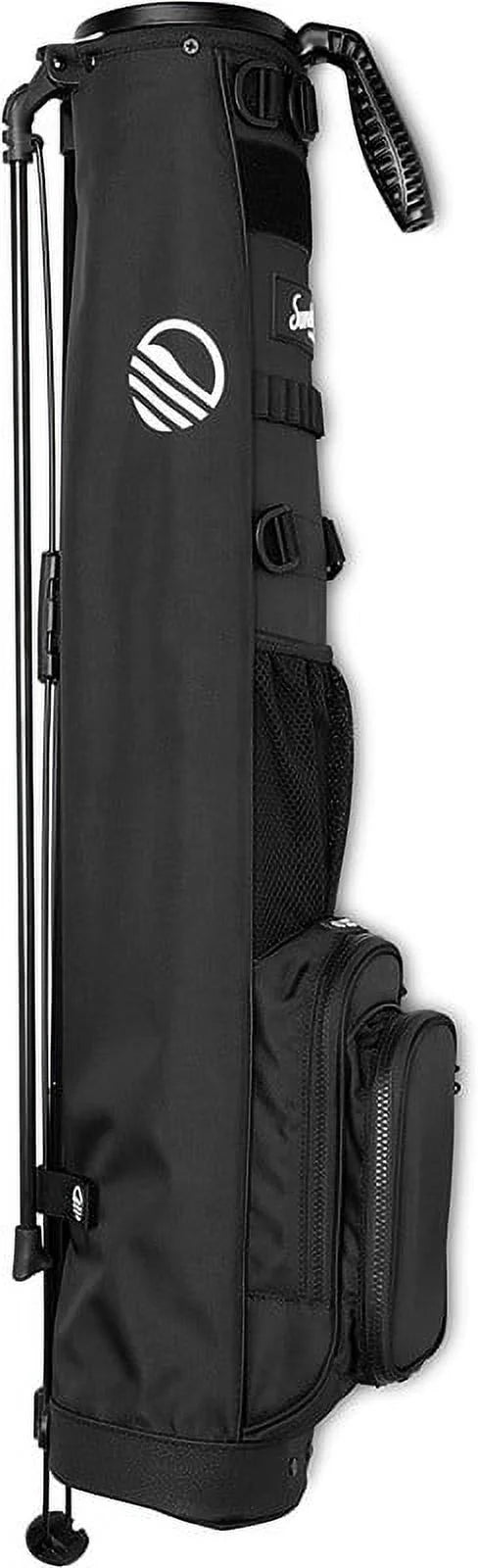 Sunday Golf Lightweight Golf Stand Bag, 3.4 Pounds, Matte Black - Loma XL