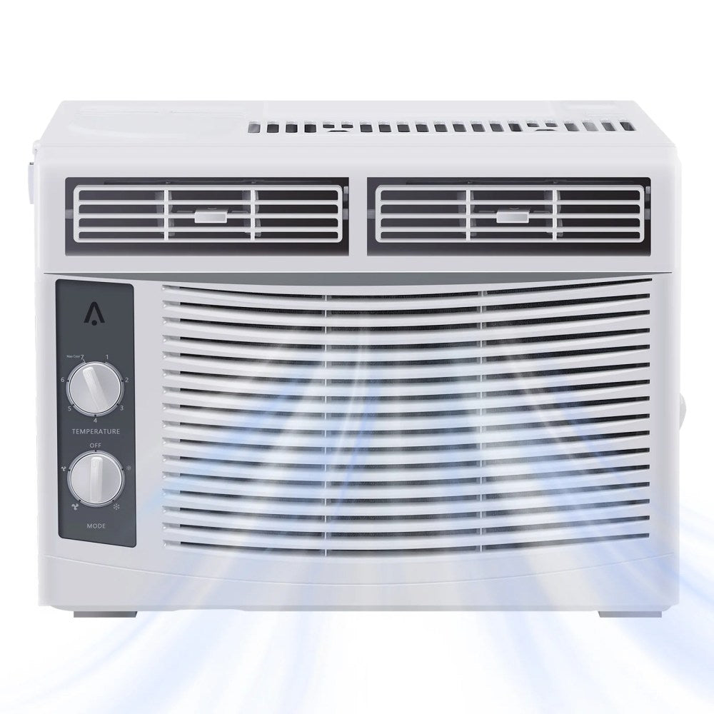 Garvee 5000 BTU Window Air Conditioner, White