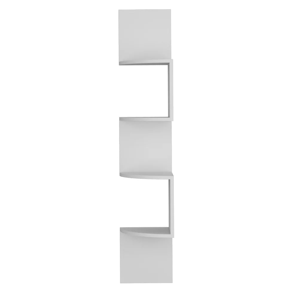 Crestone Wall-Mounted Shelf, White