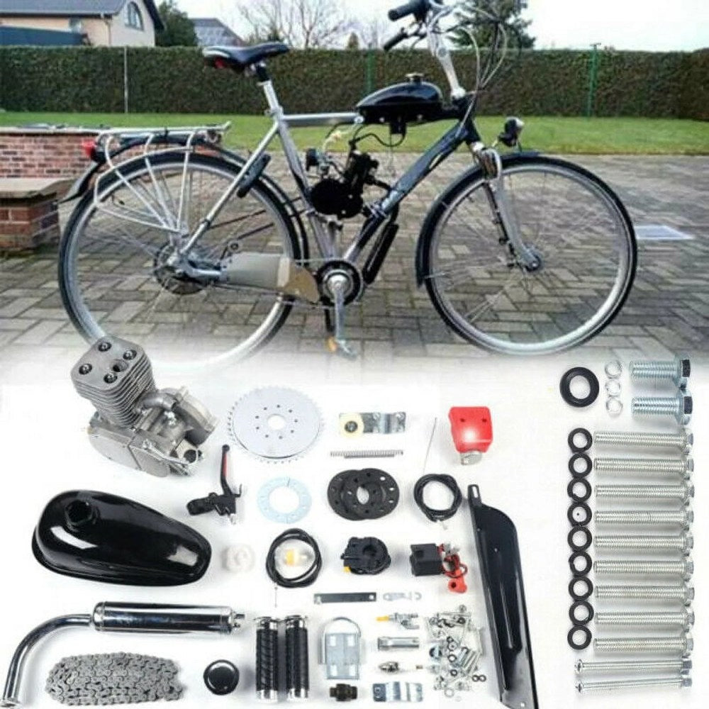 100cc Bicycle Gasoline Engine Kit 2 Stroke Air-Cooling CDI Ignition