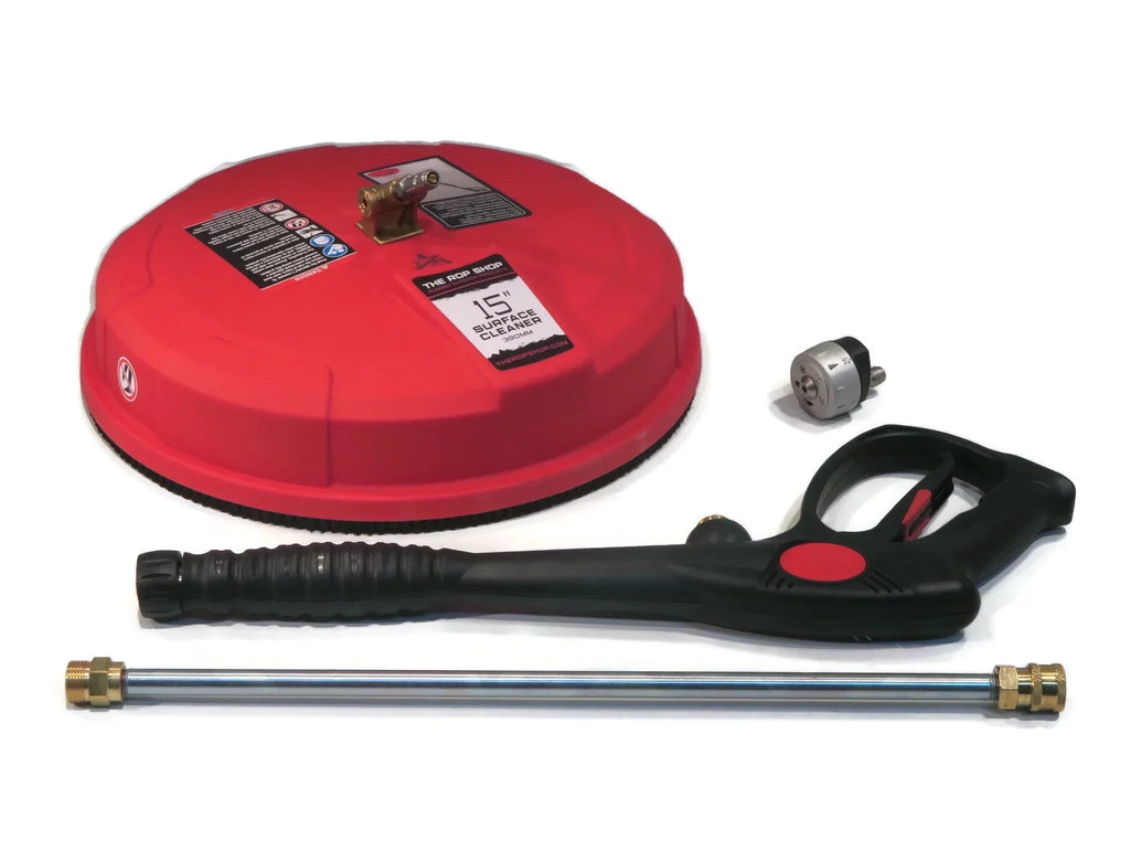 The ROP Shop Spray Gun Kit With 18in Extension Lance, 15in Surface Cleaner And 5-in-1 Spray Nozzle - AP31078
