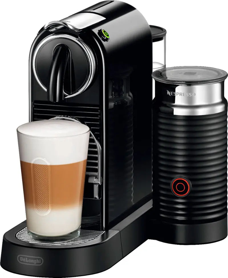 De'Longhi Nespresso Citiz Espresso Machine With Milk Frother, Black - CitiZ & Milk