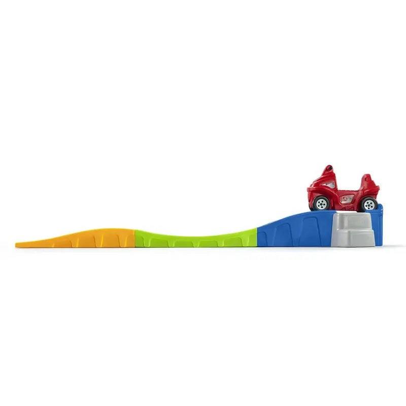 Step2 Anniversary Edition Up & Down Roller Coaster Ride-On Toy, Over 10 Ft, Multicolor - 863300
