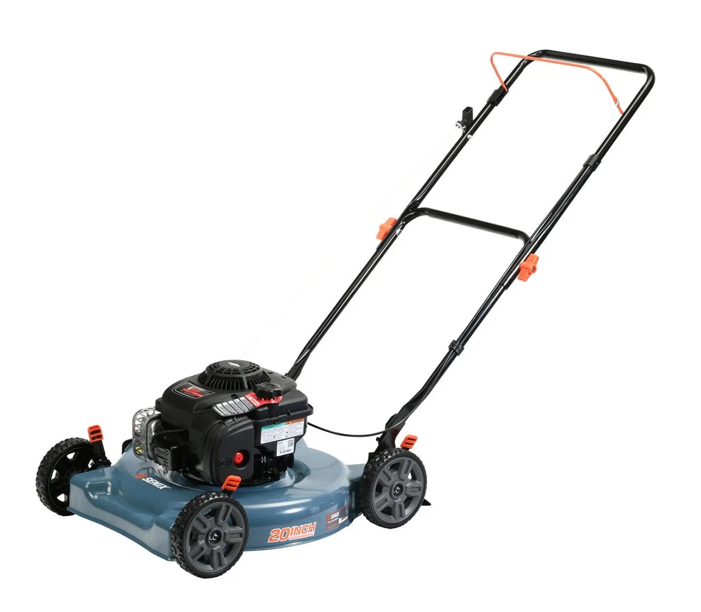 SENIX 20-Inch Gas Lawn Mower, 125 cc 4-Cycle Briggs & Stratton Engine - LSPG-L3