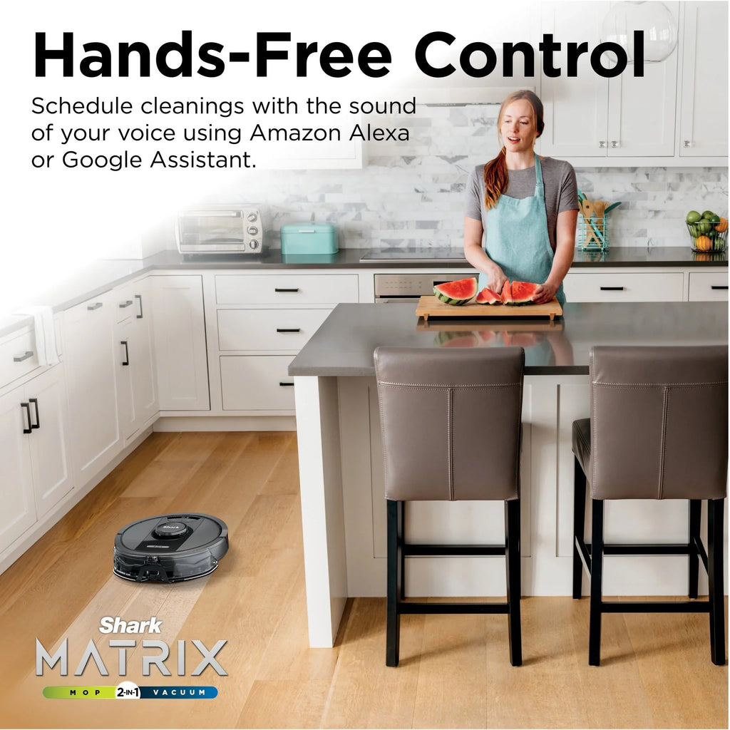Shark Matrix Robot Vacuum And Mop With Auto-Empty Base - RV2400WS