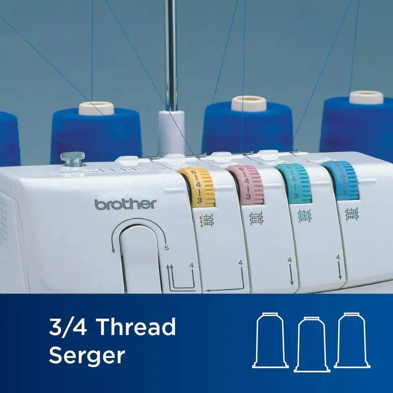 Juki Heavy-Duty Metal-Frame Serger, 1300 SPI, 3 Feet Included - 1034D