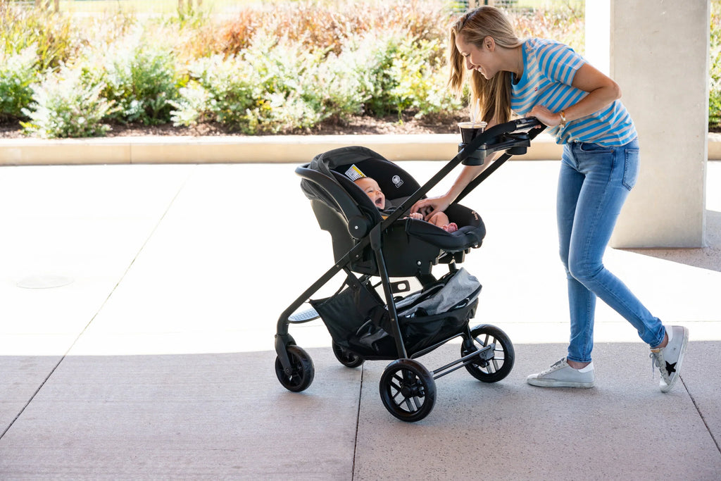 Safety 1st Grow And Go Sprint Modular Travel System Stroller With Rear-Facing Infant Car Seat - Bluestone
