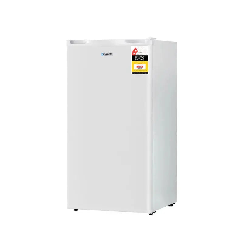 Devanti Upright Freezer 81-Liter White - 50.5cm x 52.5cm x 83cm