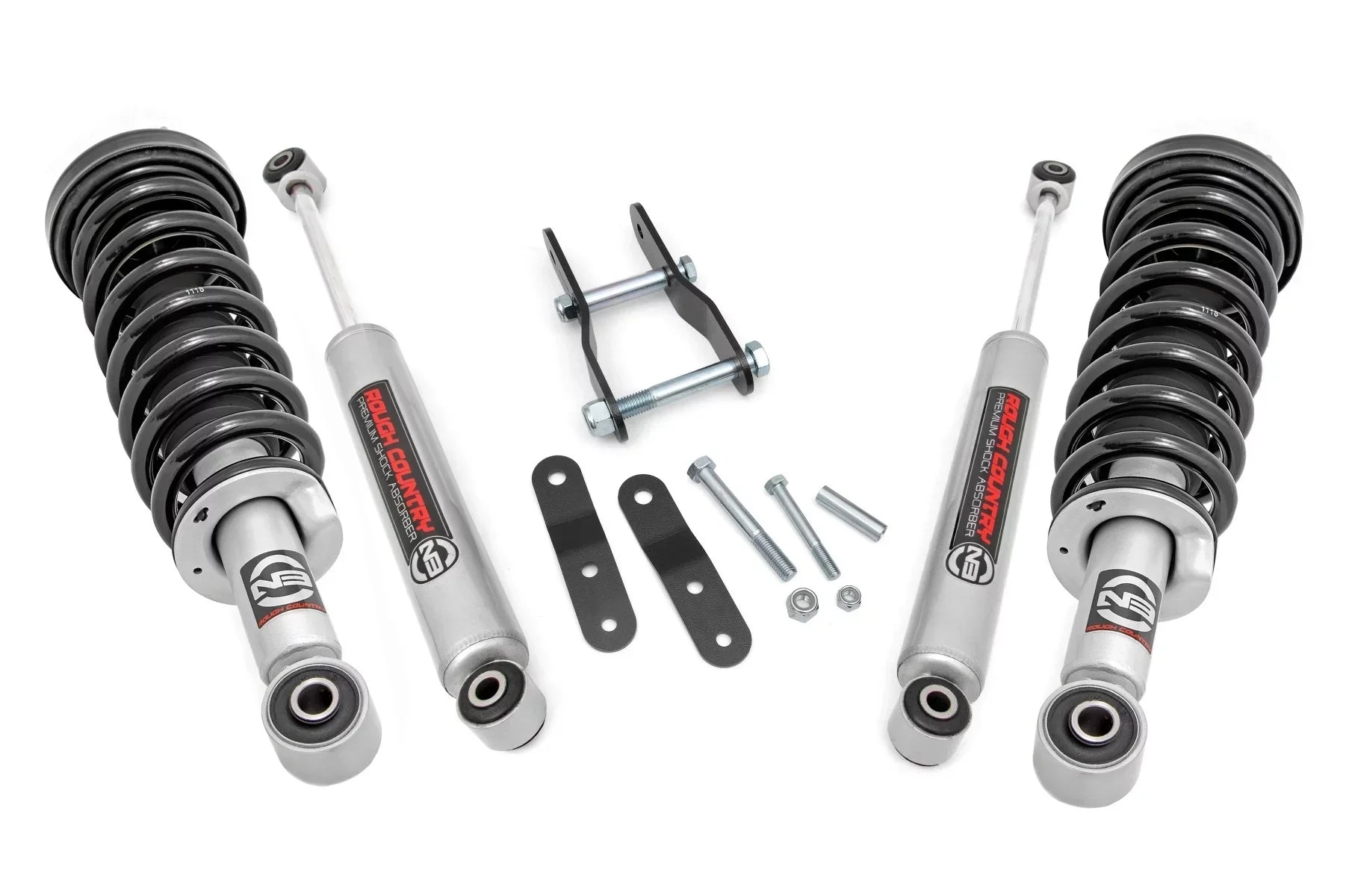 Rough Country 2.5in Lift Kit With N3 Struts For 96-04 Toyota Tacoma 6-Lug - 740.23