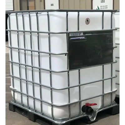 Schutz 330-Gallon Food-Grade IBC Tank - NSF-Certified For Drinking Water And Rainwater Harvesting