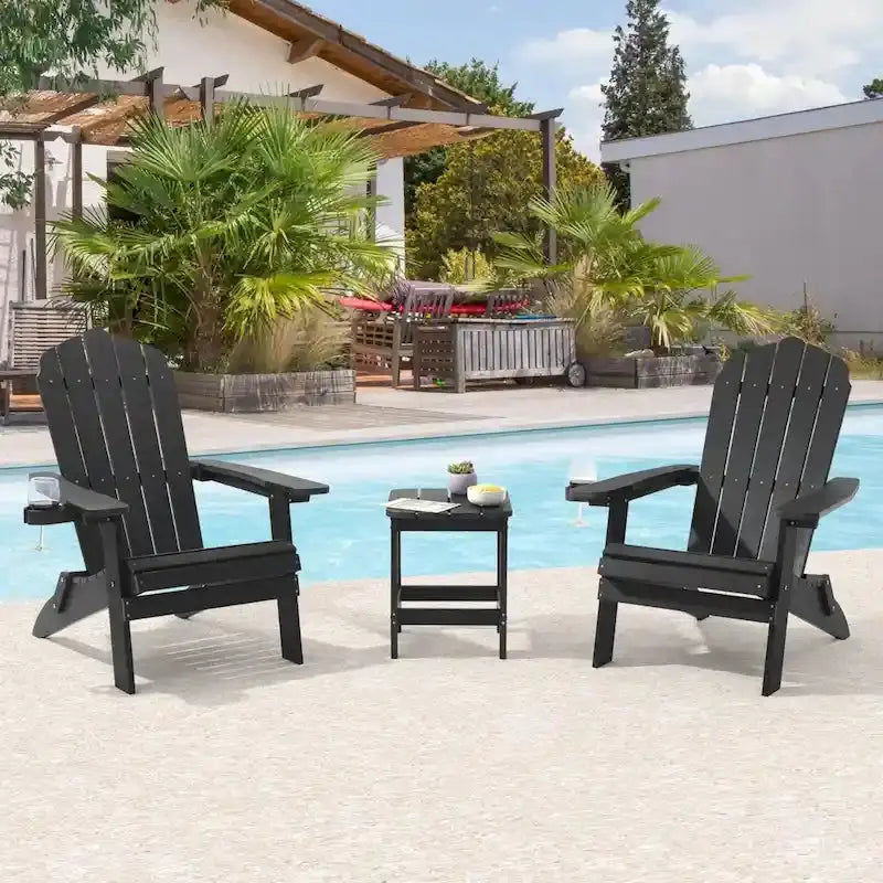 Bonosuki Folding Adirondack Fire Pit Chair Set, 2 Count, HIPS
