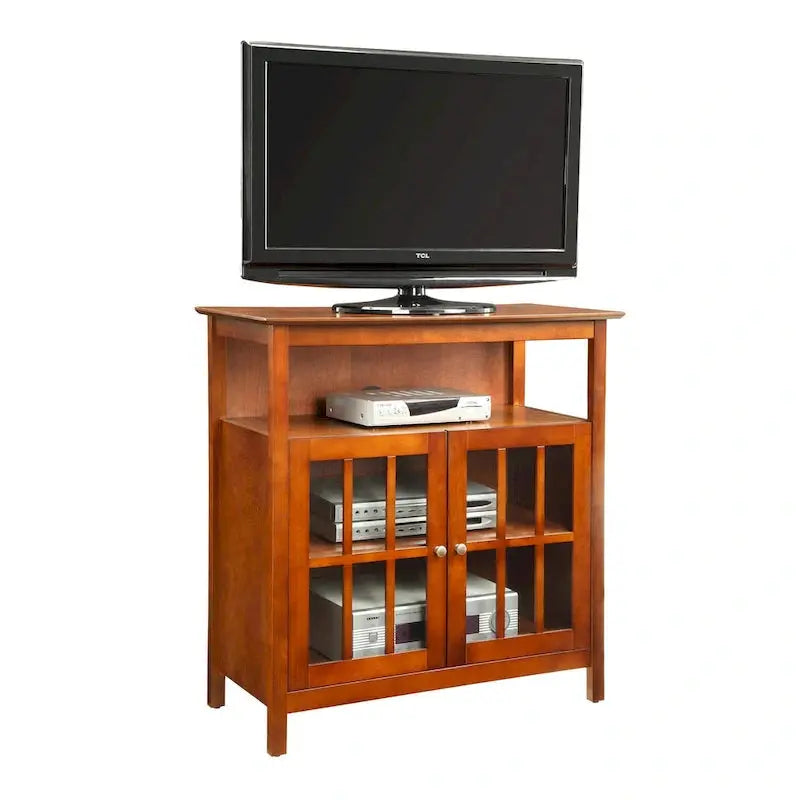 Convenience Concepts Highboy TV Stand, 40 in TV, 36 in x 15.5 in x 35.5 in - Big Sur