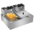 SalonMore Stainless Steel Deep Fryer, 5000W, 12.7Qt