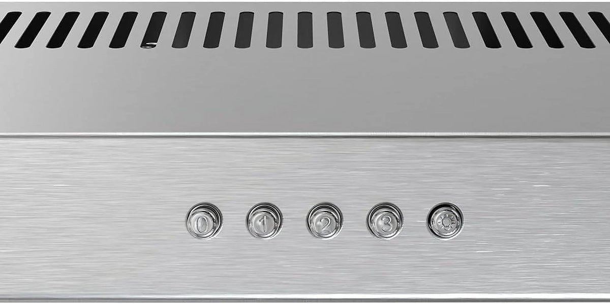 Streamline 36 in Longhena Convertible Undermount Range Hood - Brushed Stainless Steel