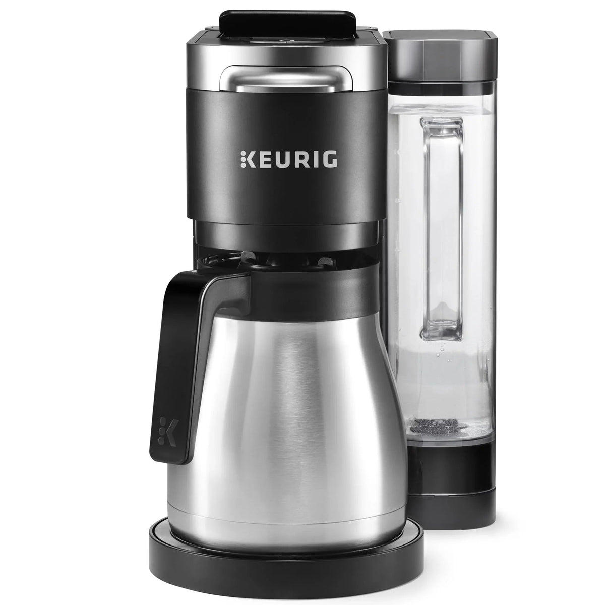 Keurig Single Serve & Carafe Coffee Maker, 60 oz Water Reservoir, 12-Cup Thermal Carafe - K-Duo Plus