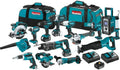 Makita 18V LXT 15-Piece Cordless Power Tool Combo Kit - XT1501