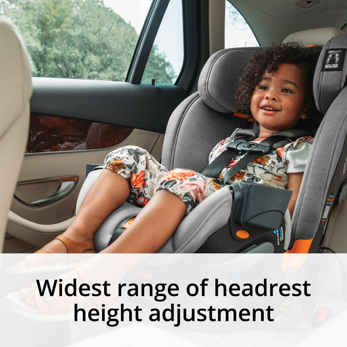 Chicco OneFit ClearTex All-in-One Car Seat, Slate - 00079741040070