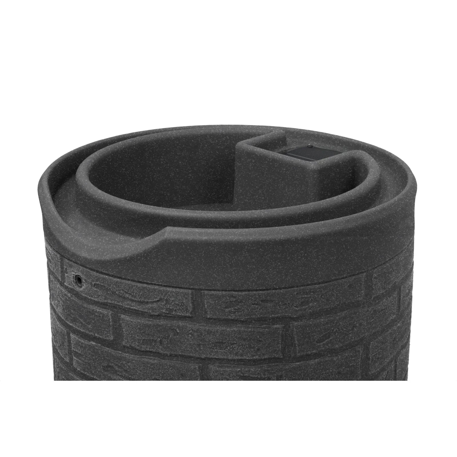 Good Ideas Impressions Downton Rain Saver Rain Barrel, 50 Gallon, Dark Granite - IMP-D50-DAR