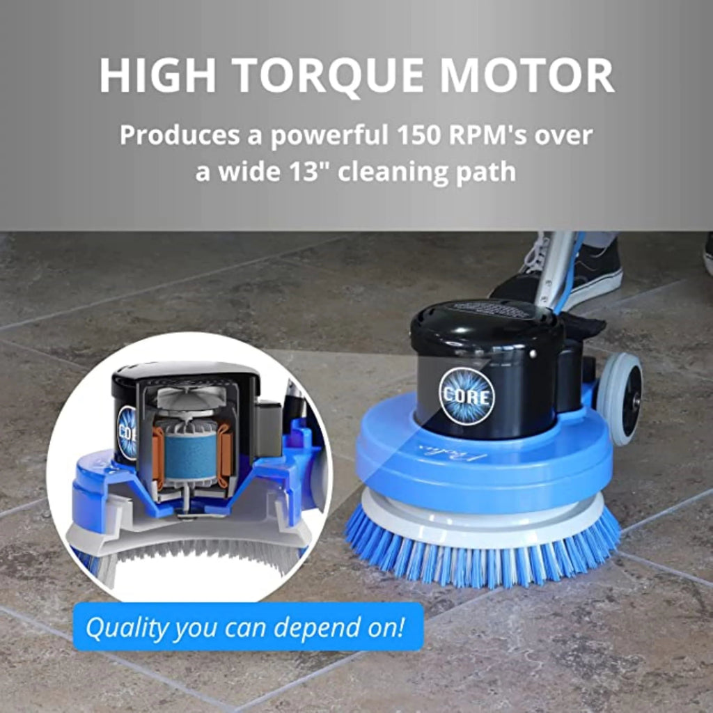 Prolux Core Commercial Floor Polisher Buffer Scrubber Machine With 5 Pads - Core