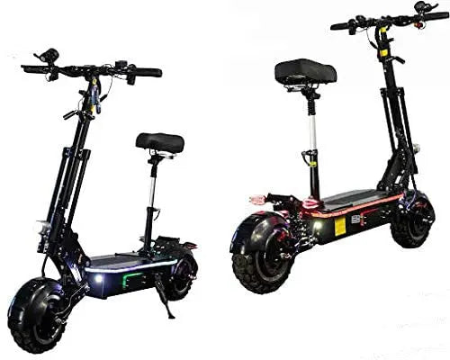MAXX Folding Electric Scooter, 5000W Dual-Motor, 83-Mile Range, 60 MPH