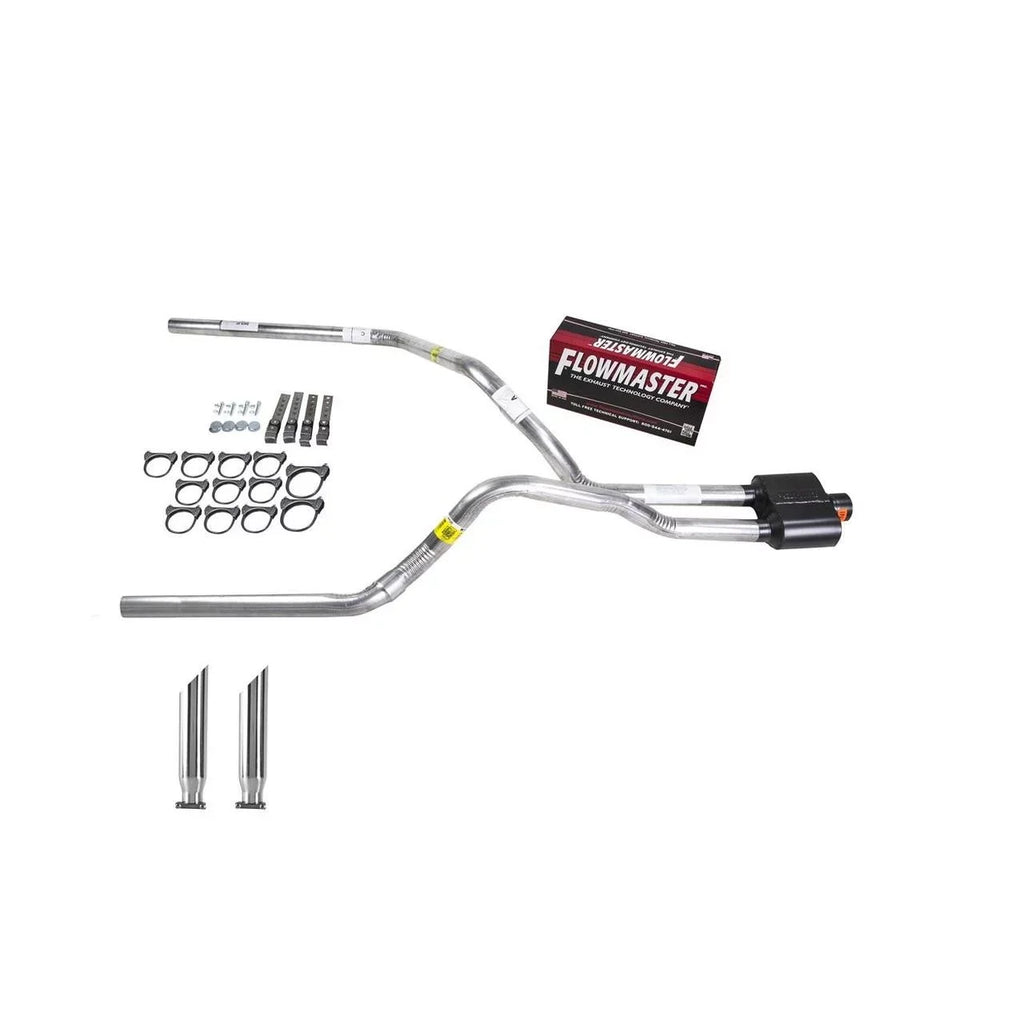 Flowmaster Super 10 SC Dual Exhaust 2.5 Pipe - Silverado 88-95