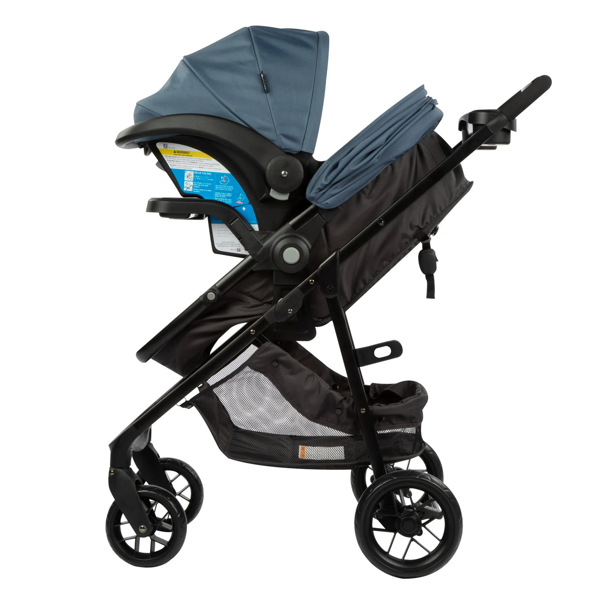 Safety 1st Grow And Go Sprint Modular Travel System Stroller With Rear-Facing Infant Car Seat - Bluestone