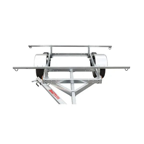 Malone LowMax 2-Kayak Galvanized Steel Trailer With LED Lights And 70 MPH Tires