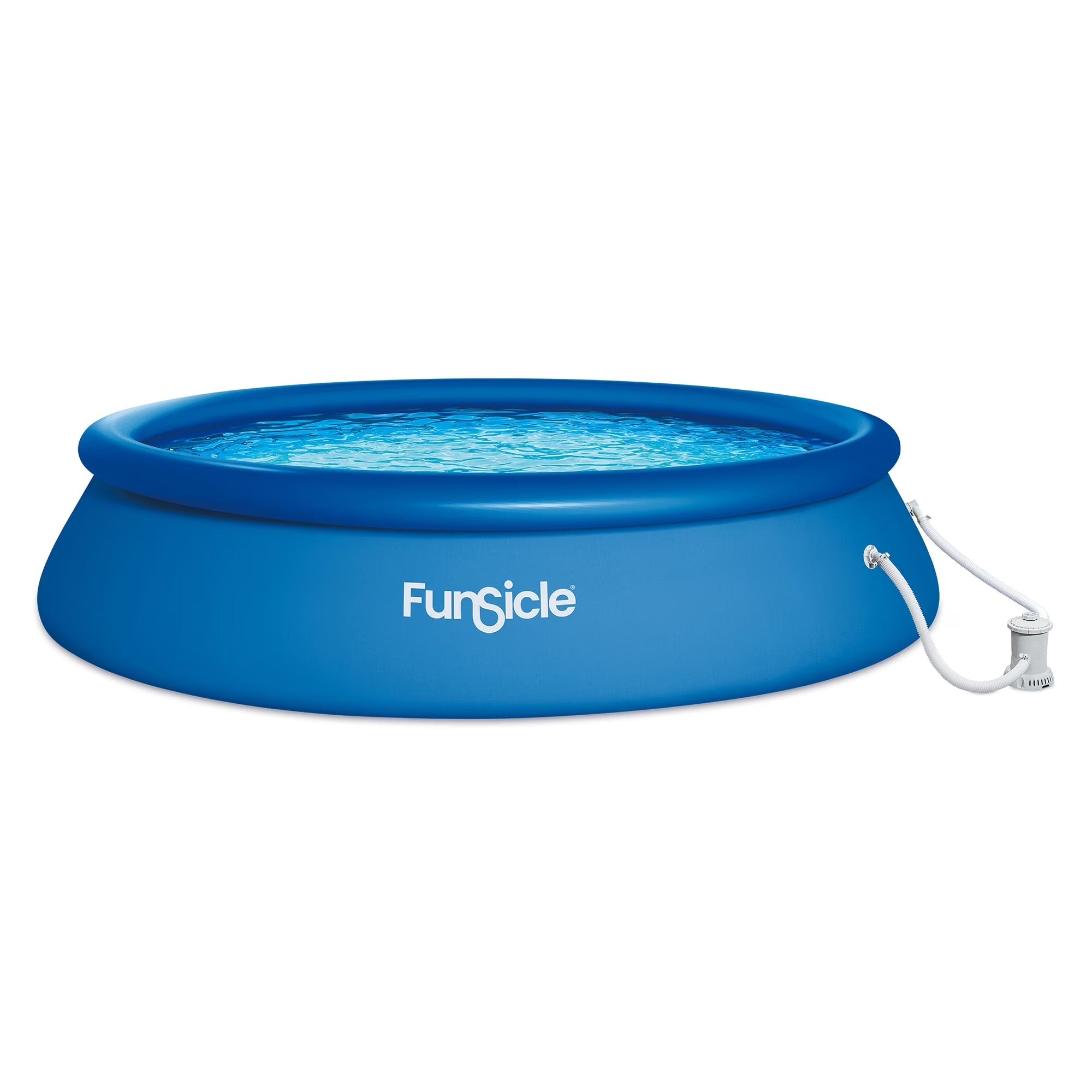 Funsicle Above Ground Swimming Pool, Round, 8 ft x 30 in - Age 6+