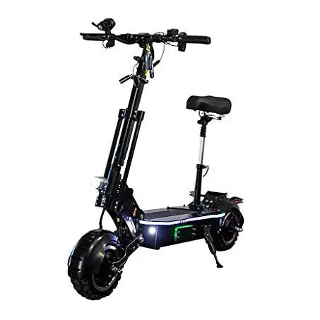 MAXX Folding Electric Scooter, 5000W Dual-Motor, 83-Mile Range, 60 MPH