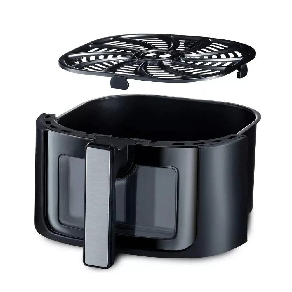 Gourmia 6-Qt Digital Window Air Fryer With 12 Presets - Black