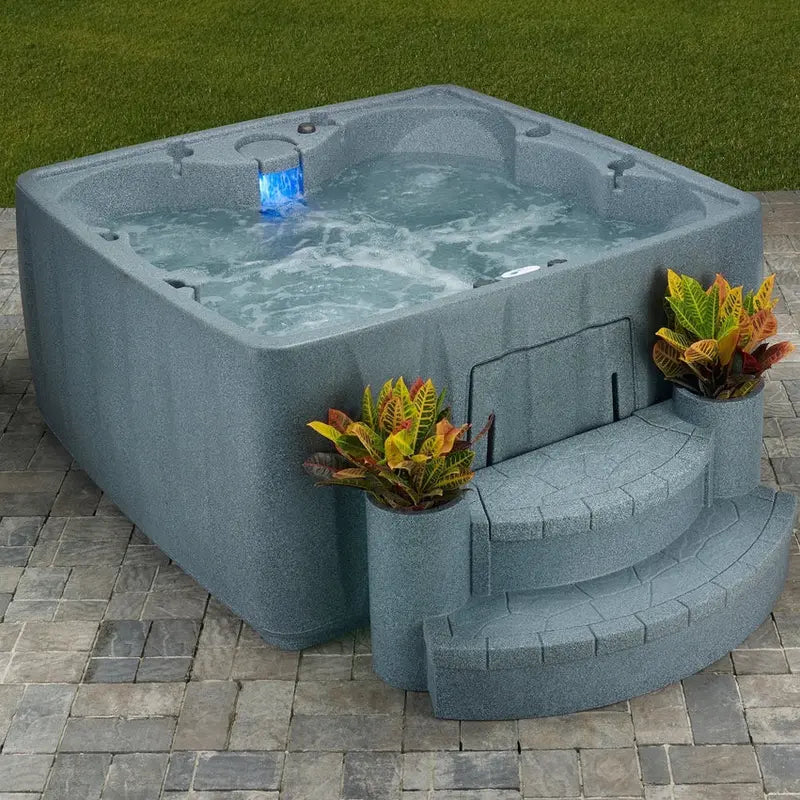 AquaRest Spas 6-Person 29-Jet Plug-And-Play Hot Tub With Ozonator - AR-600P