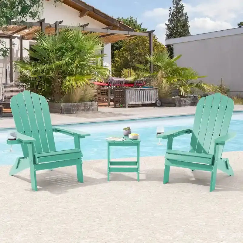 Bonosuki Folding Adirondack Fire Pit Chair Set, 2 Count, HIPS