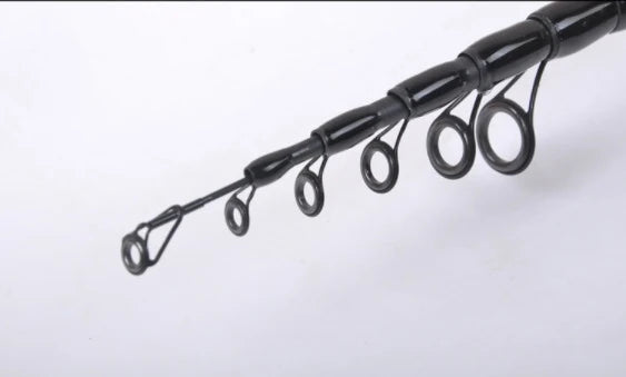 Telescopic Carbon Fishing Rod, 1.8m, 2.1m, 2.4m, 2.7m, 3.0m, 3.3m, 3.6m, Gun-Handle Or Straight-Handle