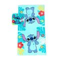 Stitch Kids Cotton 2 Piece Towel And Washcloth Set, 25 In, Blue - Pack of 2