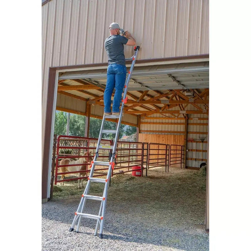 Little Giant Velocity 17-Foot Multi-Position Ladder - Type 1A Duty Rating, Aluminum Construction