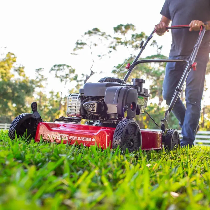 Hyper Tough 20-Inch Gas Push Lawn Mower, 125cc Briggs & Stratton Engine