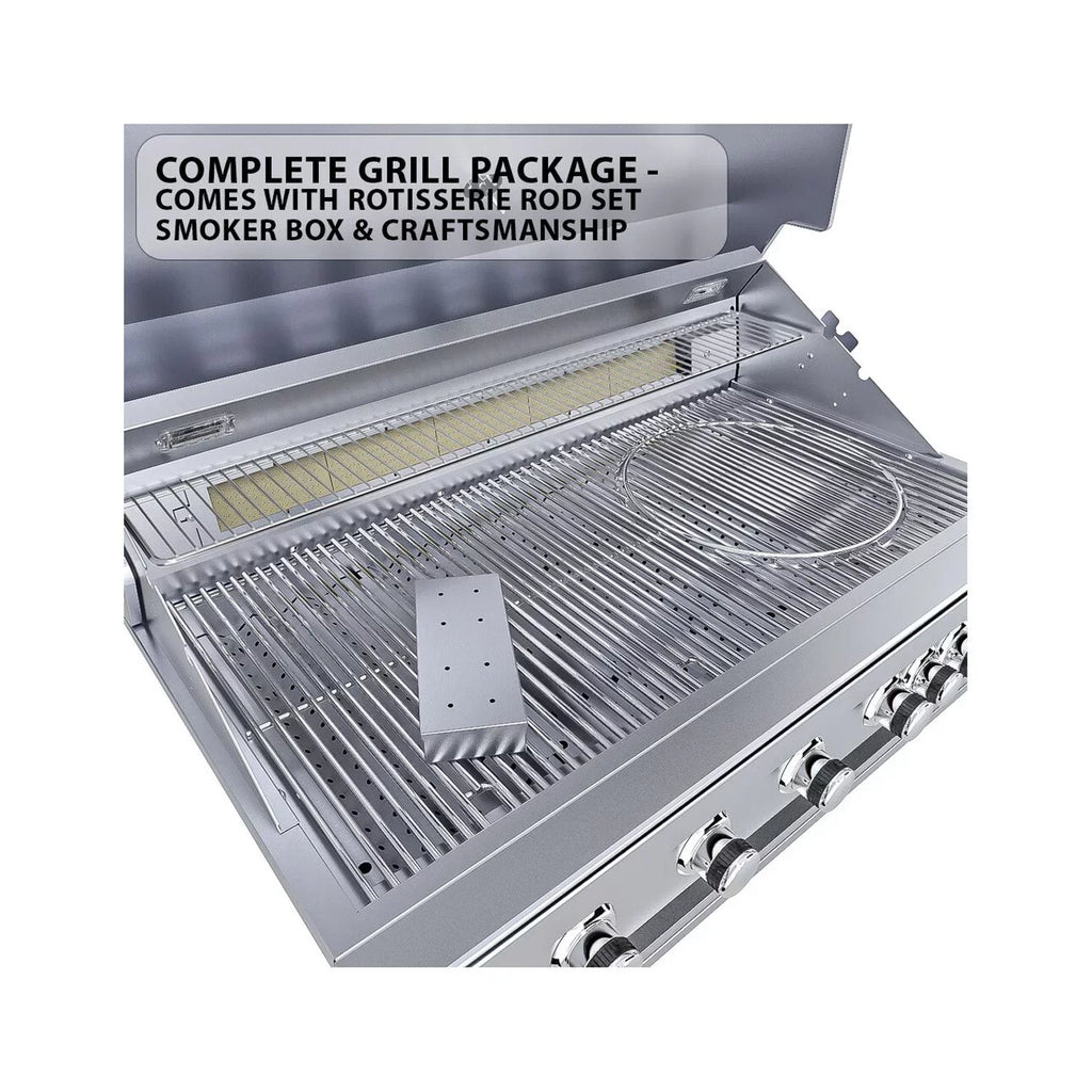 Ruby 5 Burner Pro-Sear 42 in Natural Gas Grill